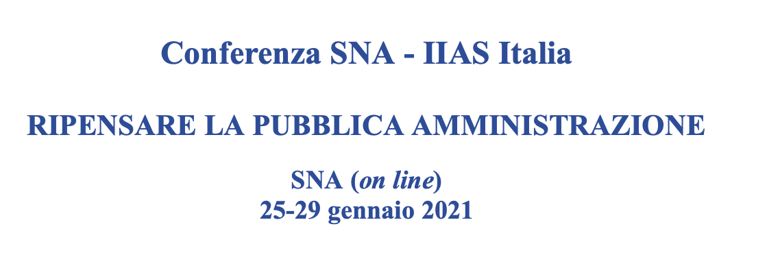 Ripensare la Pubblica Amministrazione